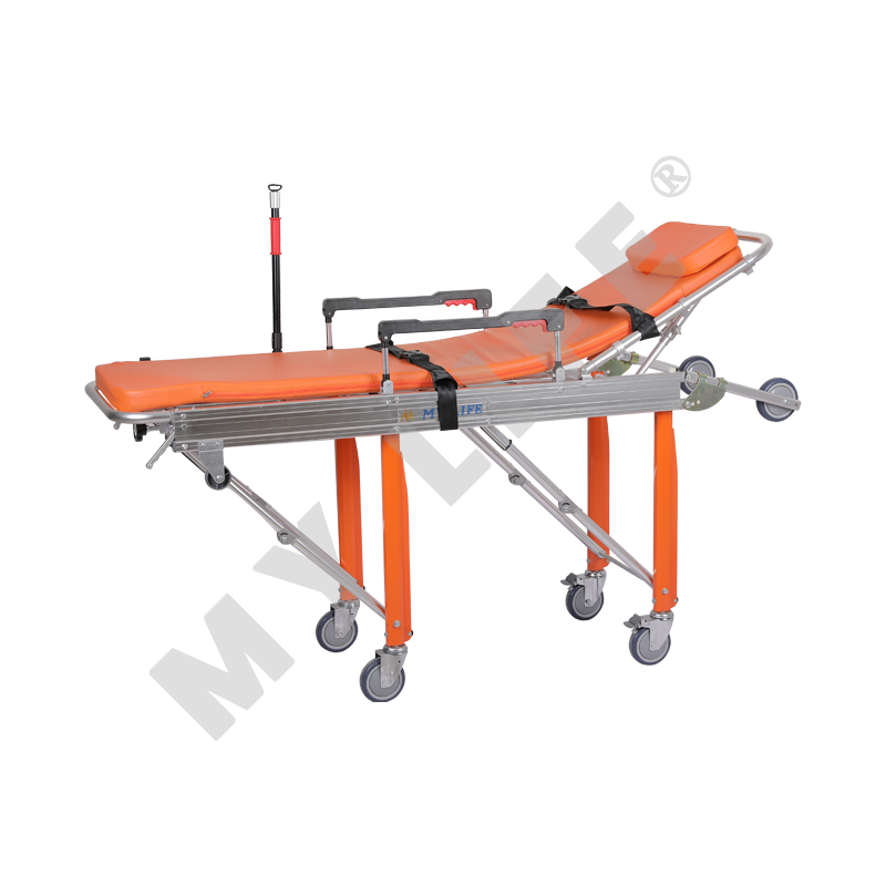 Barella di carico automatica (nuovo design con corrimano e asta portaflebo)